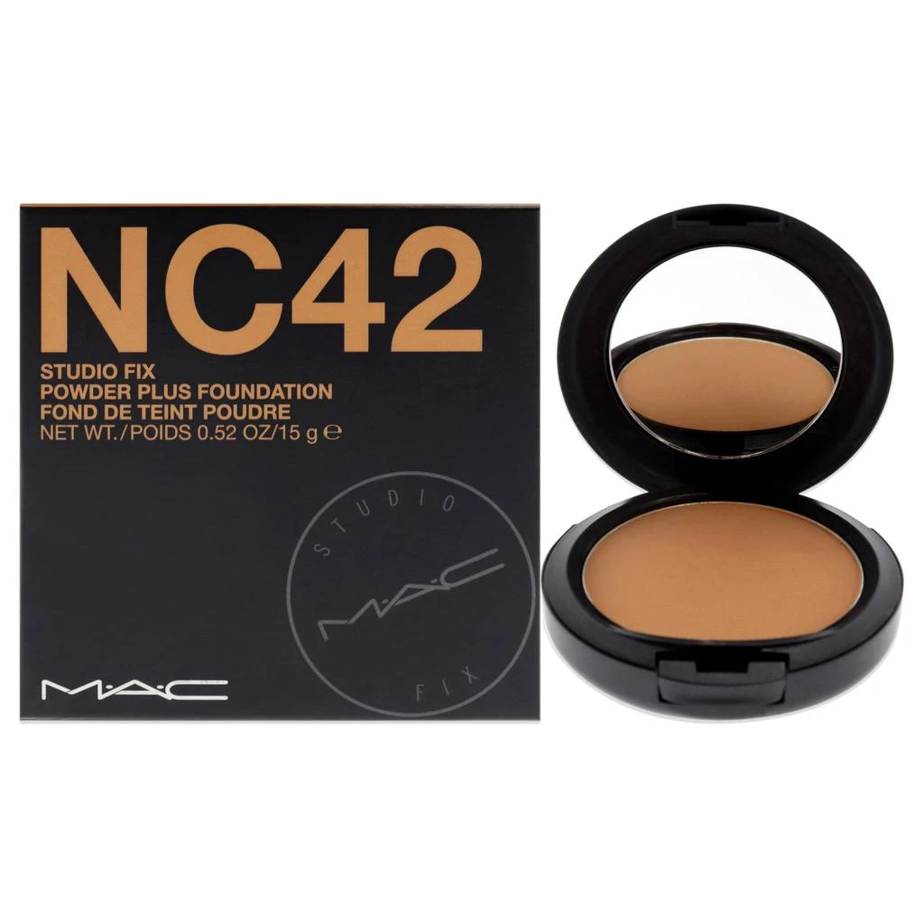 商品MAC|Studio Fix Powder Plus Foundation - NC42 by MAC for Women - 0.52 oz Foundation,价格¥306,第1张图片