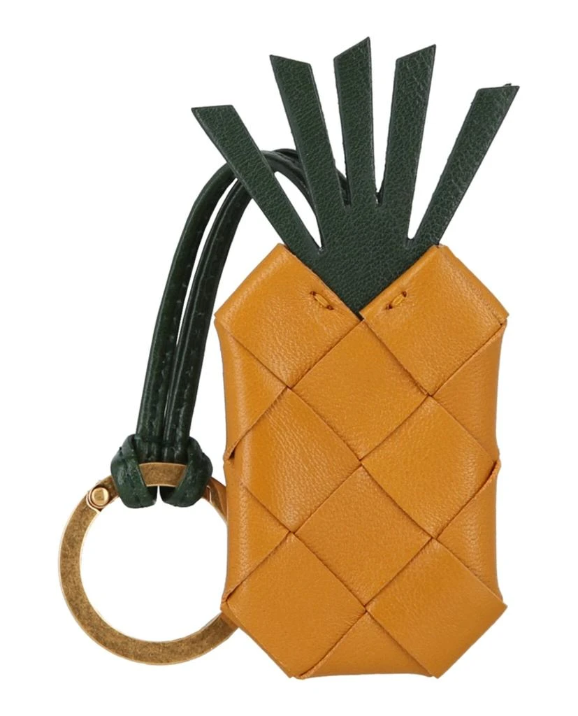 商品Bottega Veneta|Pineapple Leather Key Ring,价格¥975,第1张图片