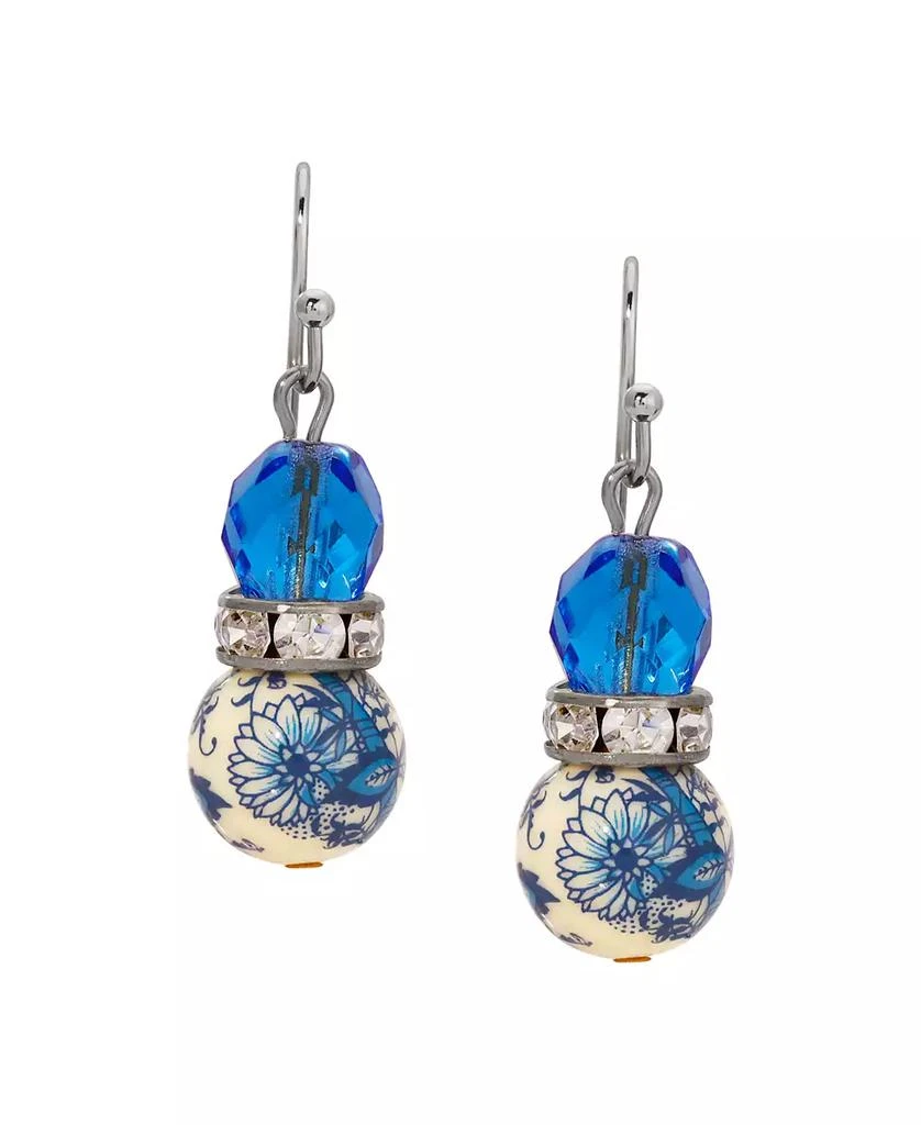 商品2028|Willow Crystal Drop Earrings,价格¥168,第2张图片详细描述