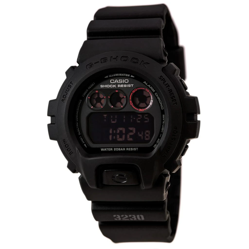 商品Casio|Casio Men's Alarm Watch - G-Shock Classic Dive Digital Black Dial | DW6900MS-1,价格¥598,第1张图片