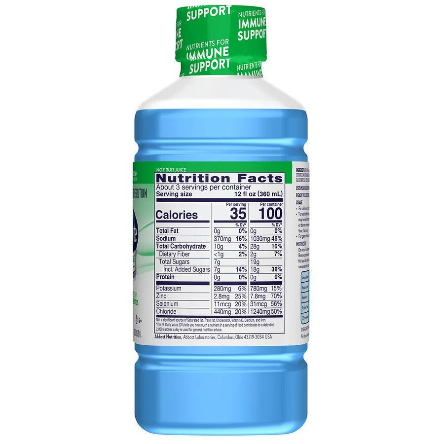 商品Pedialyte|AdvancedCare Electrolyte Solution Blue Raspberry,价格¥63,第3张图片详细描述