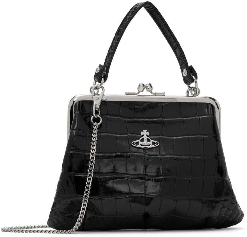 商品Vivienne Westwood|Black Granny Frame Bag,价格¥2982,第1张图片