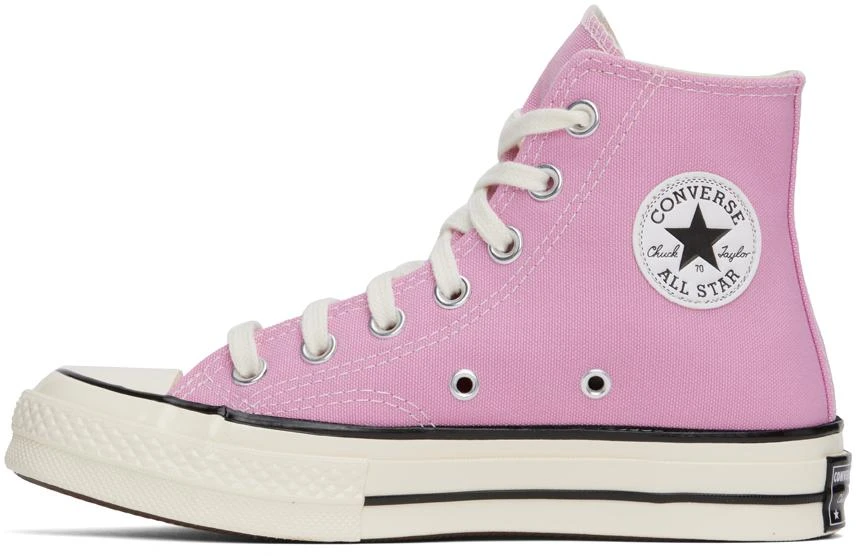 商品Converse|粉色 Chuck 70 Seasonal Color 高帮运动鞋,价格¥705,第3张图片详细描述