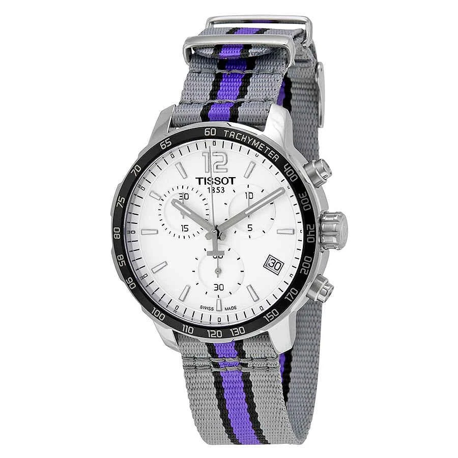 商品Tissot|Quickster Sacramento Kings Chronograph Men's Watch T0954171703735,价格¥1874,第1张图片