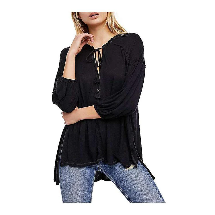 商品Free People|Free People Women's Just A Henley Top,价格¥278,第1张图片
