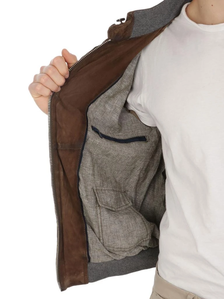 The jack leathers men's brown suede outerwear jacket 商品