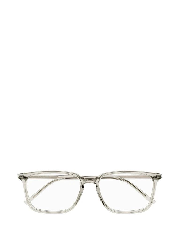 商品Yves Saint Laurent|Saint Laurent Eyewear Rectangular Frame Glasses,价格¥1771,第1张图片