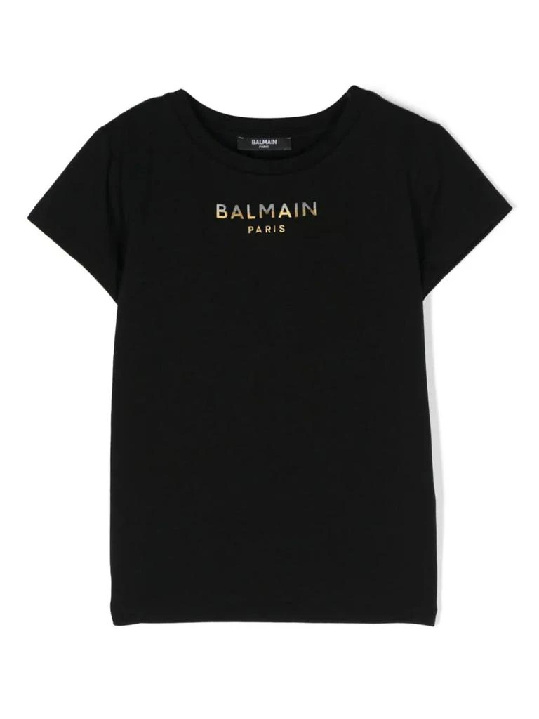 商品Balmain|T-shirts And Polos Black,价格¥1352,第1张图片