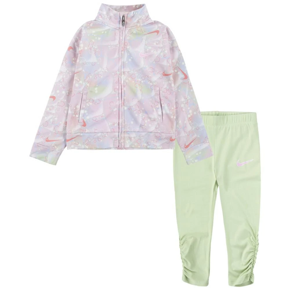 商品NIKE|Toddler Girls Dream Chaser Tricot Jacket and Leggings, 2 Piece Set,价格¥341,第1张图片