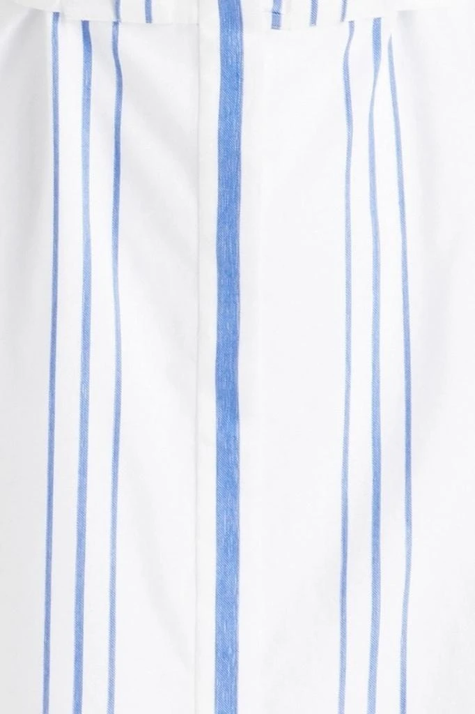 商品Chloé|Crepe-paneled striped cotton-jacquard mini dress,价格¥2628,第2张图片详细描述