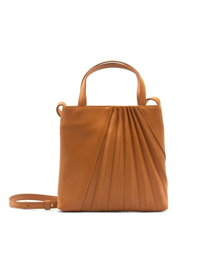 商品Sabrina Zeng|Chiaroscuro Mini Tote Bag Caramel,价格¥2940,第2张图片详细描述