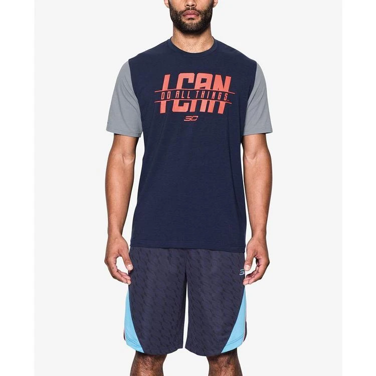 商品Under Armour|Men's Stephen Curry Basketball T-Shirt,价格¥104,第1张图片