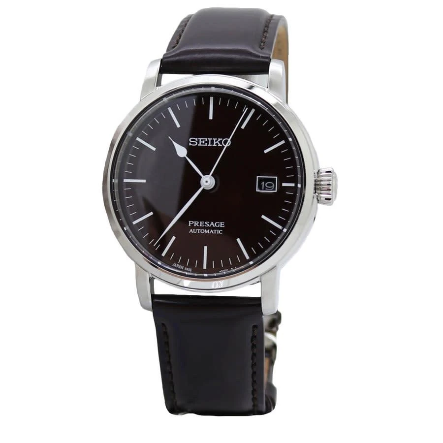 商品Seiko|Presage Automatic Brown Dial Mens Watch SPB115J1,价格¥5717,第1张图片