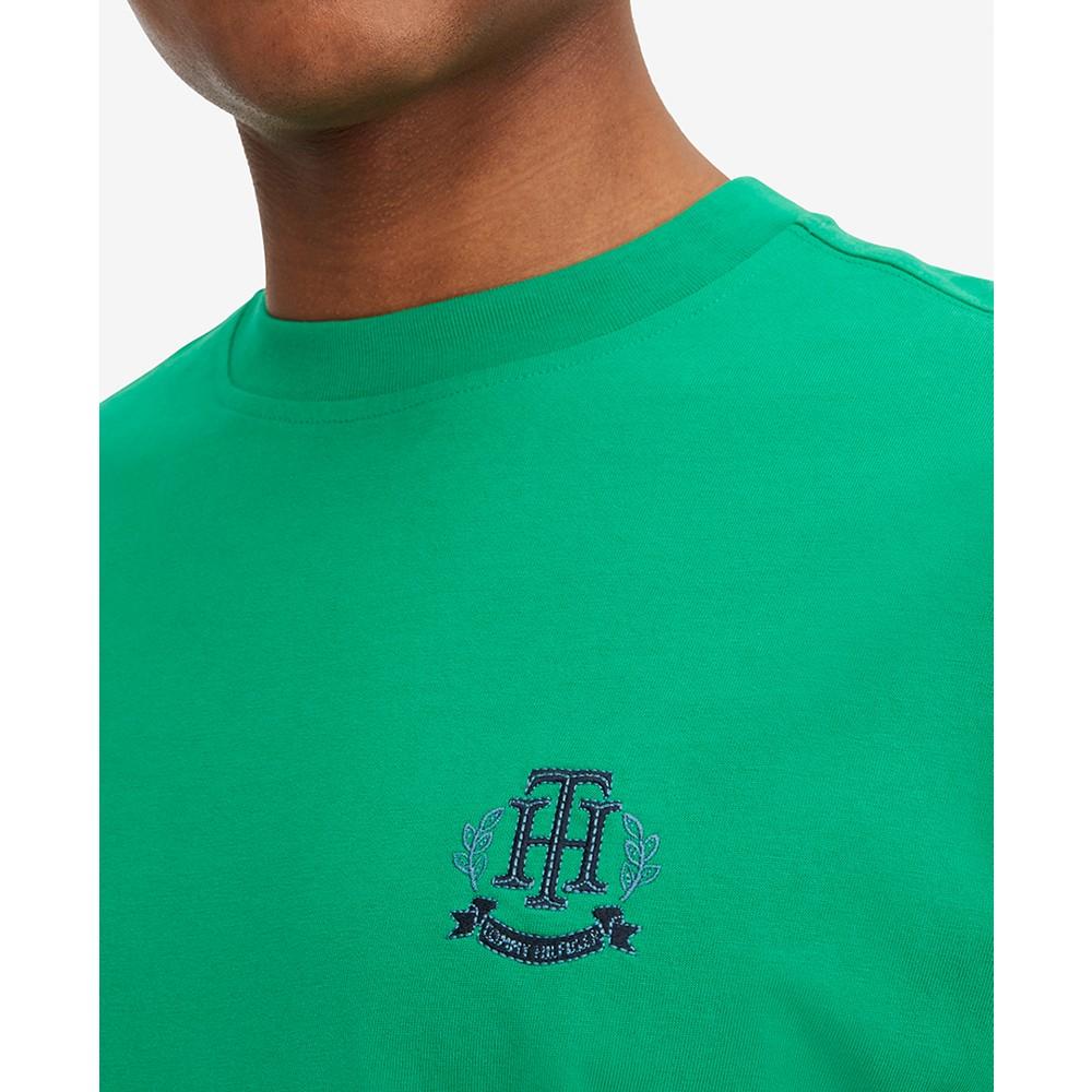 Men's Jersey Monogram Short Sleeve T-Shirt商品第3张图片规格展示