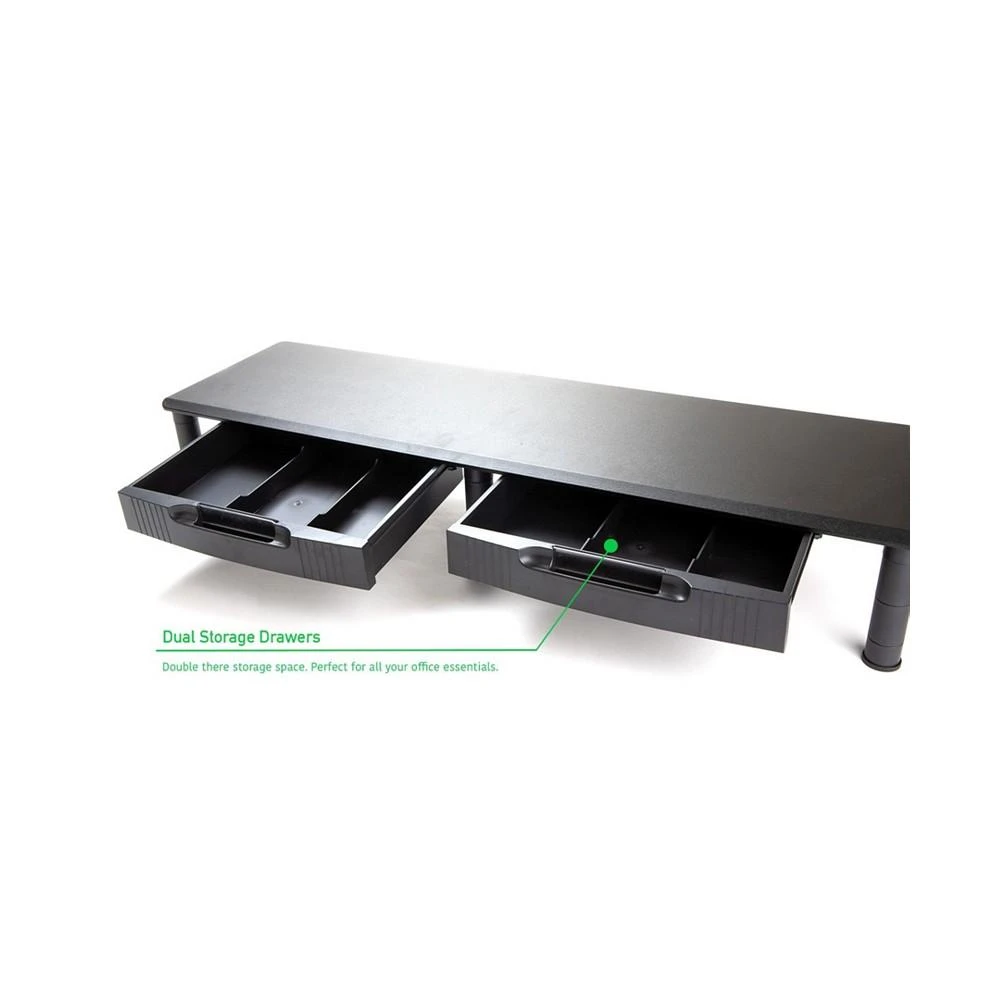 商品Mind Reader|Large Dual Monitor Stand For Computer Screens,价格¥772,第3张图片详细描述