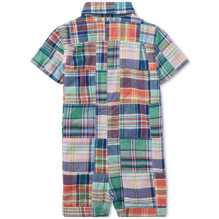 商品Ralph Lauren|Madras Cotton Romper, Baby Boys,价格¥334,第2张图片详细描述