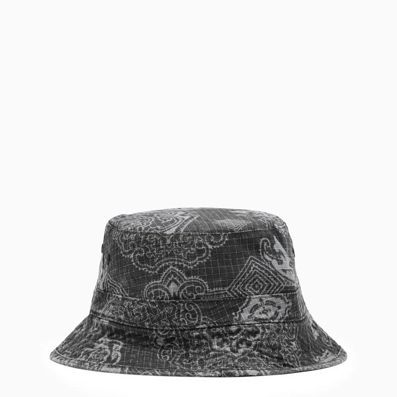 商品Carhartt WIP|Black bucket hat with Verse print,价格¥336,第3张图片详细描述