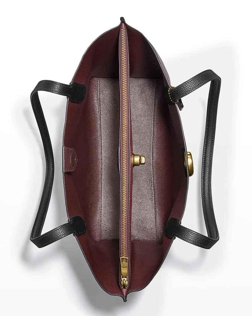 商品Coach|Willow Pebbled Leather East-West Tote Bag,价格¥2938,第3张图片详细描述