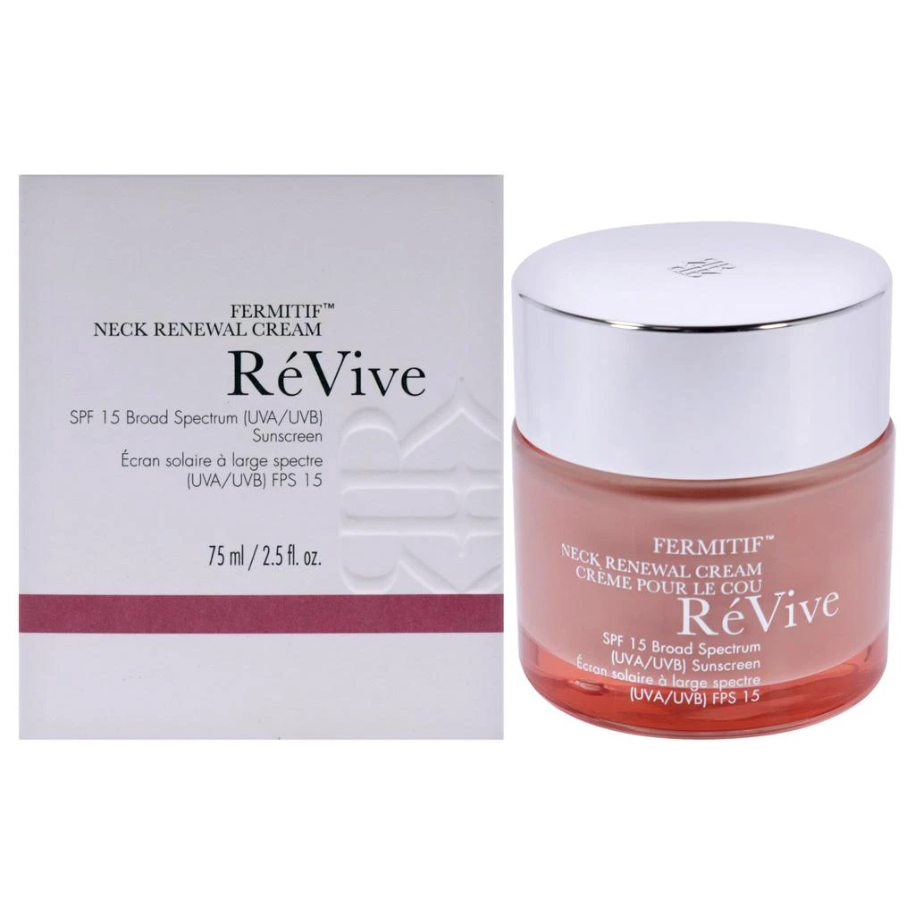 商品Revive|Fermitif Neck Renewal Cream Sunscreen SPF 15 by  for Women - 2.5 oz Sunscreen,价格¥1487,第1张图片