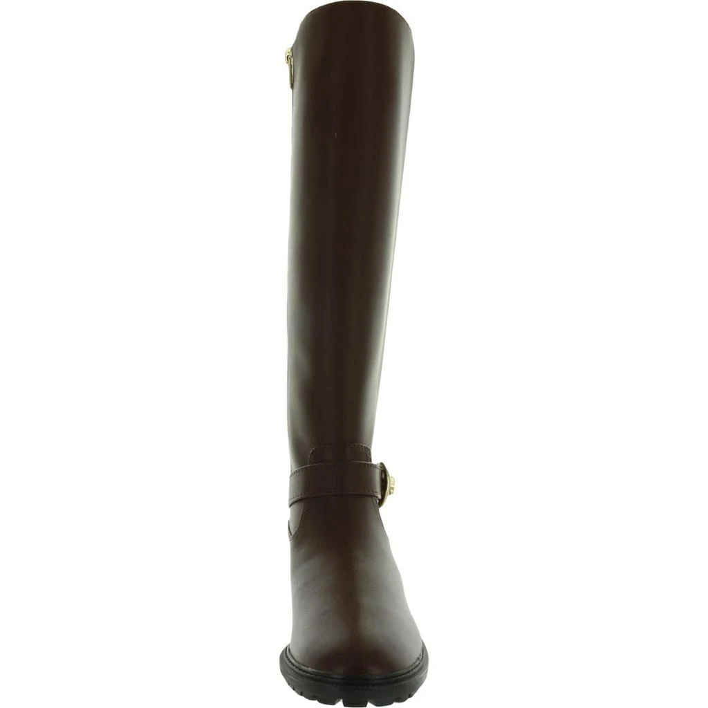 商品Coach|Coach Womens Farrah II Faux-Leather Zipper Knee-High Boots,价格¥618,第4张图片详细描述