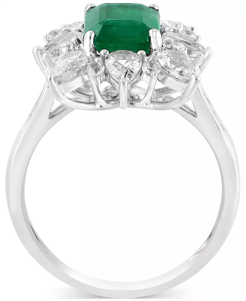 商品Effy|EFFY® Multi-Gemstone (3-3/8 ct. t.w.) Ring in 14k White Gold,价格¥26602,第5张图片详细描述