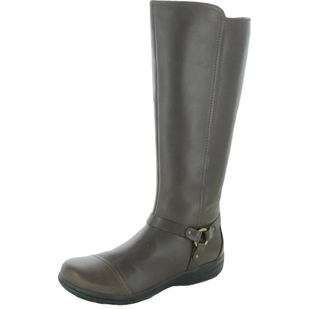 商品Clarks|Clarks Women's Cheyn Lindie Leather Ortholite Tall Knee High Boots,价格¥282,第1张图片