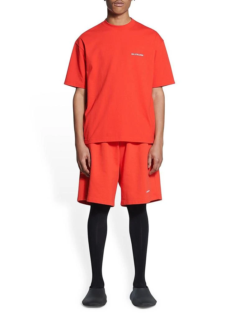 商品Balenciaga|Balenciaga Back T-Shirt Medium Fit,价格¥5428,第2张图片详细描述