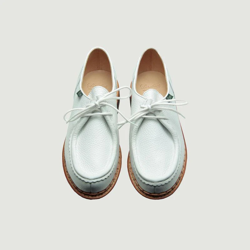 商品Paraboot|Derbies Morzine white blanc PARABOOT,价格¥2144,第4张图片详细描述