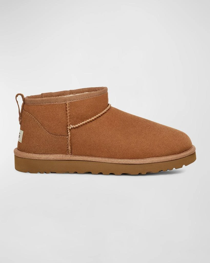 商品UGG|Men's Classic Ultra Mini Leather Ankle Boots,价格¥1186,第1张图片