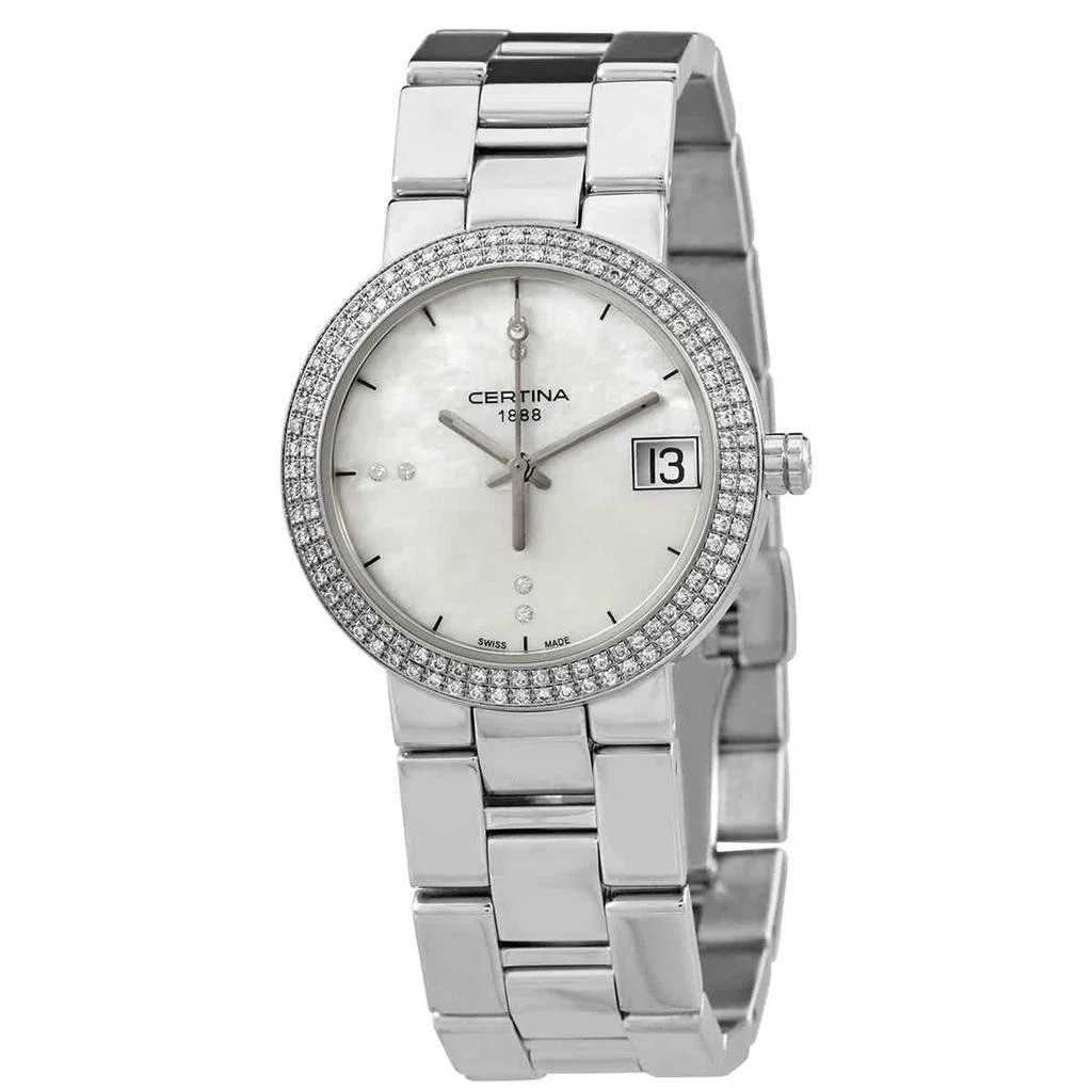 商品Certina|DS Stella Mother of Pearl Dial Stainless Steel  Ladies Watch C0092101111601,价格¥4346,第1张图片