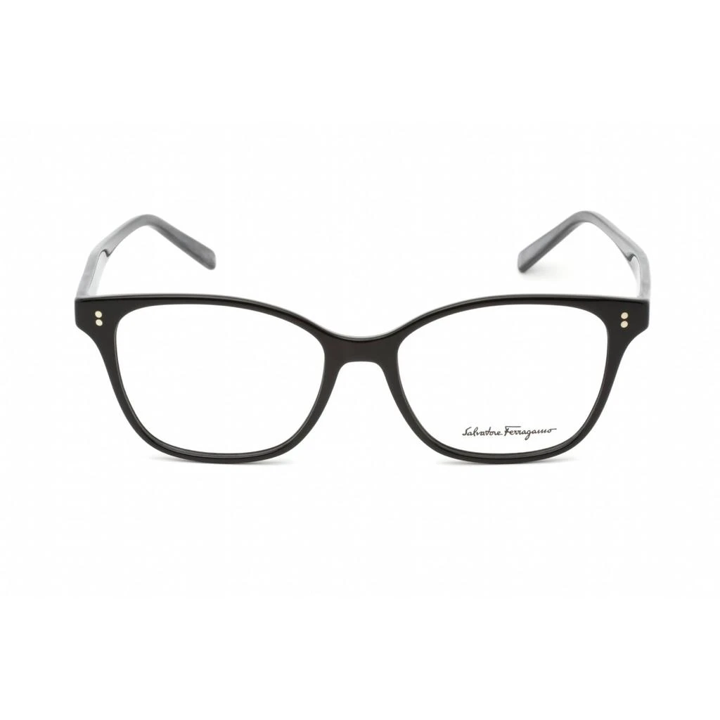 商品Salvatore Ferragamo|Salvatore Ferragamo Women's Eyeglasses - Black/Grey Marble Cat Eye Frame | SF2912 004,价格¥453,第2张图片详细描述