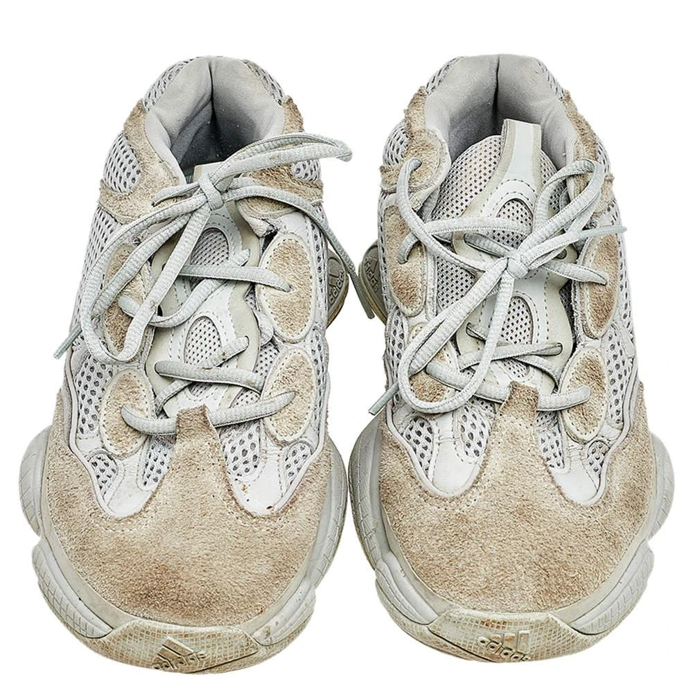 商品[二手商品] YEEZY|Yeezy x Adidas Grey Mesh and Suede 500 Salt Sneakers Size 40,价格¥1045,第3张图片详细描述