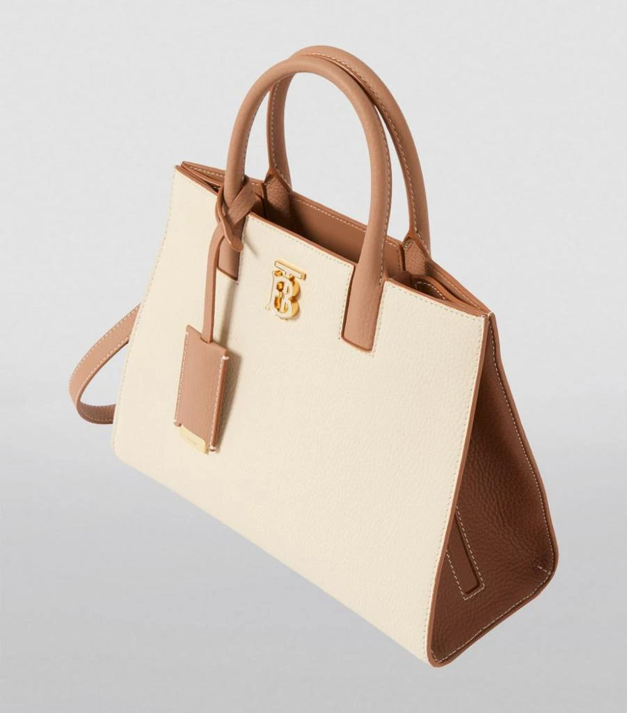 商品Burberry|Mini Leather Frances Tote Bag,价格¥17923,第5张图片详细描述