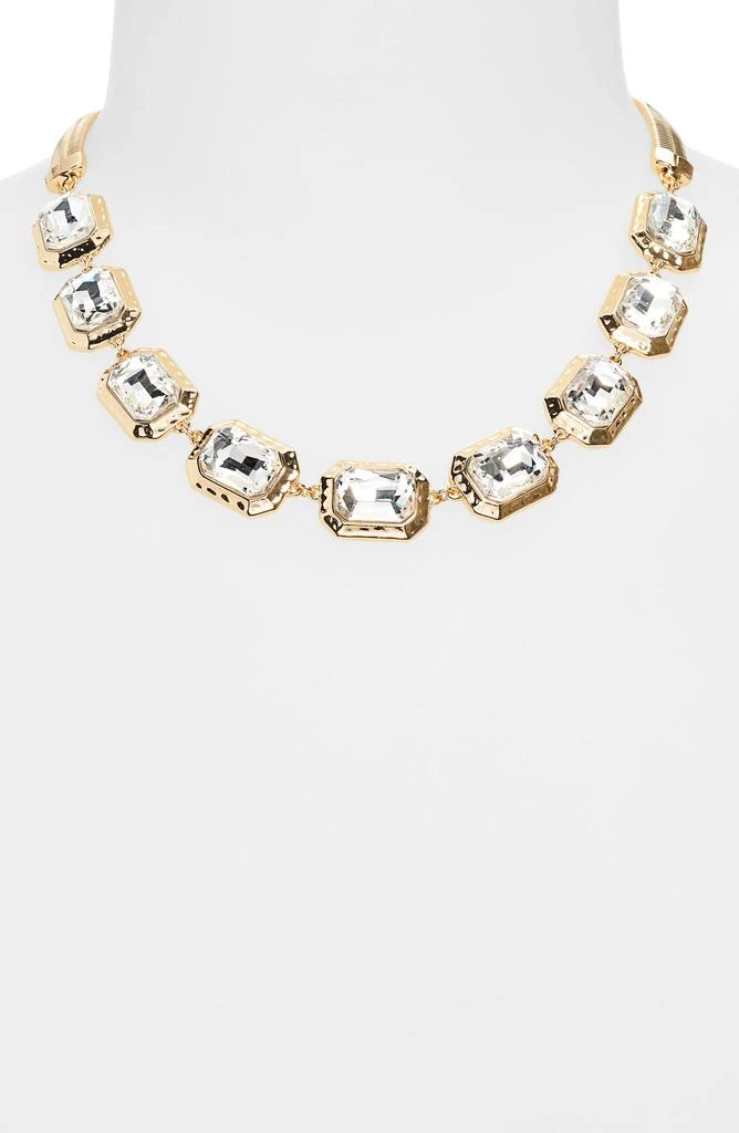 商品Nordstrom|Emerald Cut Cubic Zirconia Collar Necklace,价格¥131,第2张图片详细描述