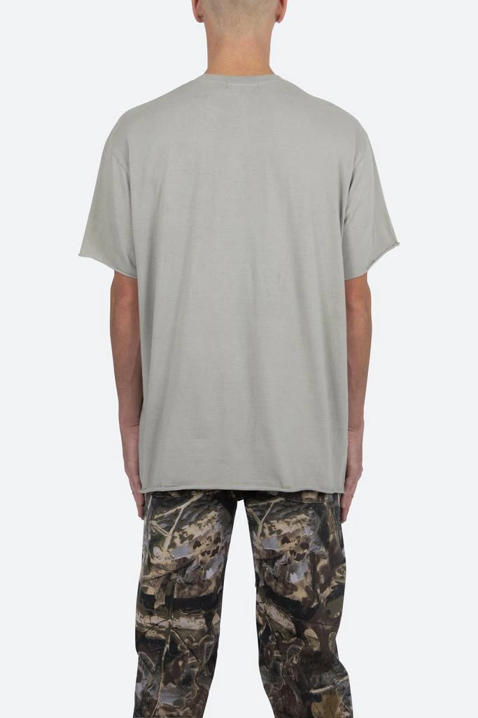 商品MNML|Raw Edge Tee - Olive,价格¥121,第4张图片详细描述