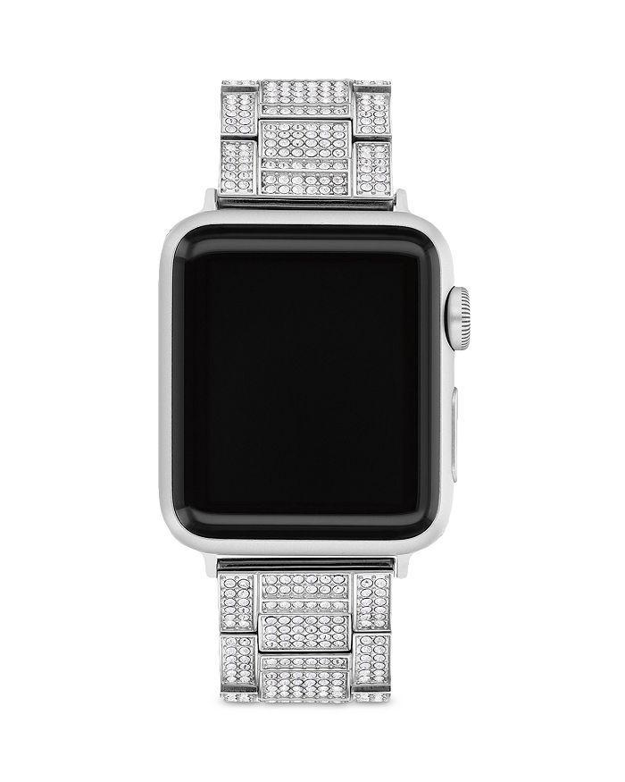 商品Coach|Apple Watch® Pavé Stainless Steel Bracelet 38mm/40mm,价格¥2183,第3张图片详细描述