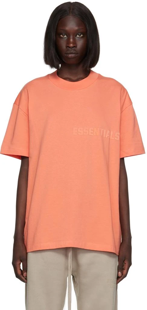 商品Essentials|Pink Cotton T-Shirt,价格¥196,第1张图片
