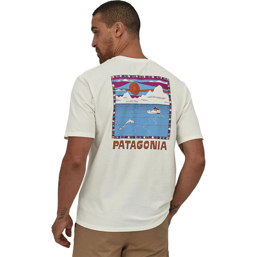 商品Patagonia|Summit Swell Organic T-Shirt - Men's,价格¥221,第1张图片详细描述