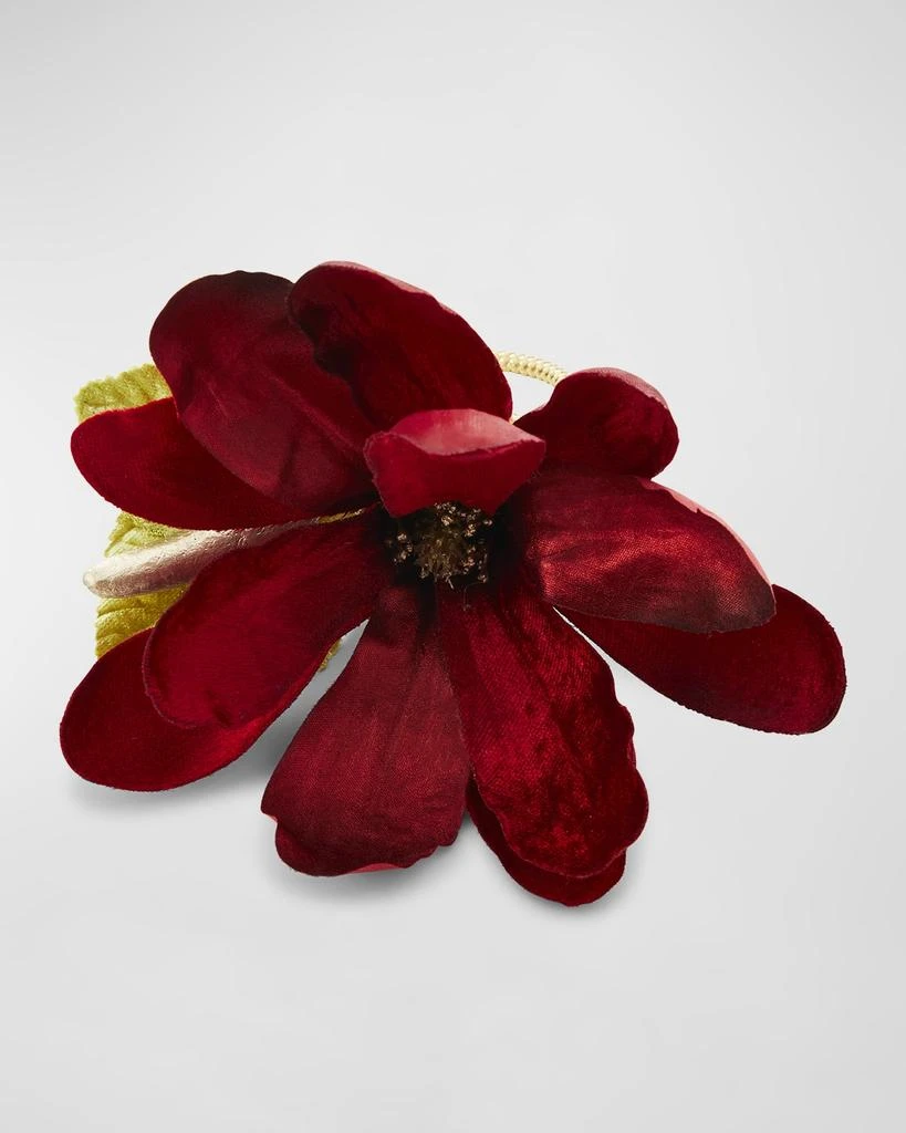 商品Deborah Rhodes|Plush Magnolia Napkin Ring,价格¥233,第2张图片详细描述