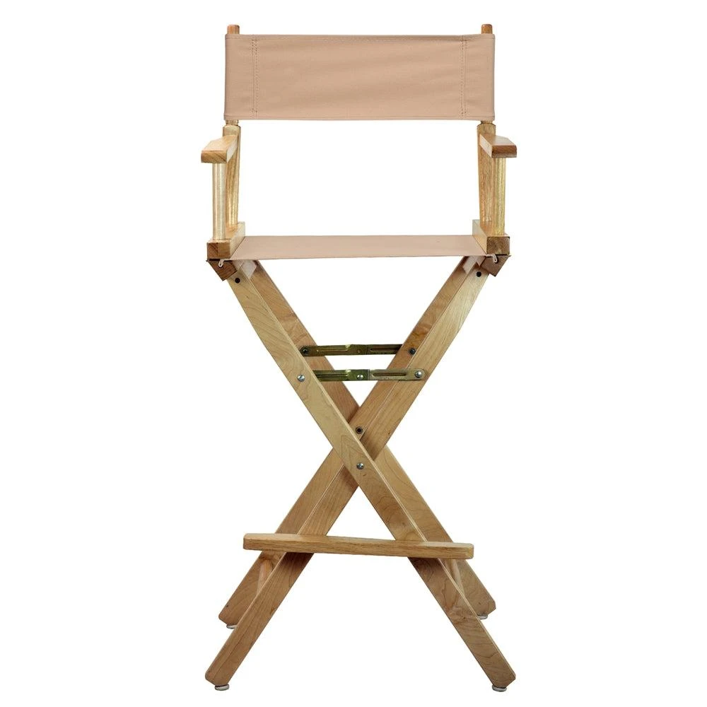 商品Casual Home|30" Director's Chair Natural Frame-Tan Canvas,价格¥776,第1张图片