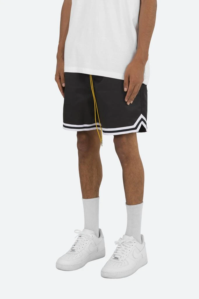 商品MNML|Poly Cotton Walking Shorts - Black,价格¥182,第2张图片详细描述