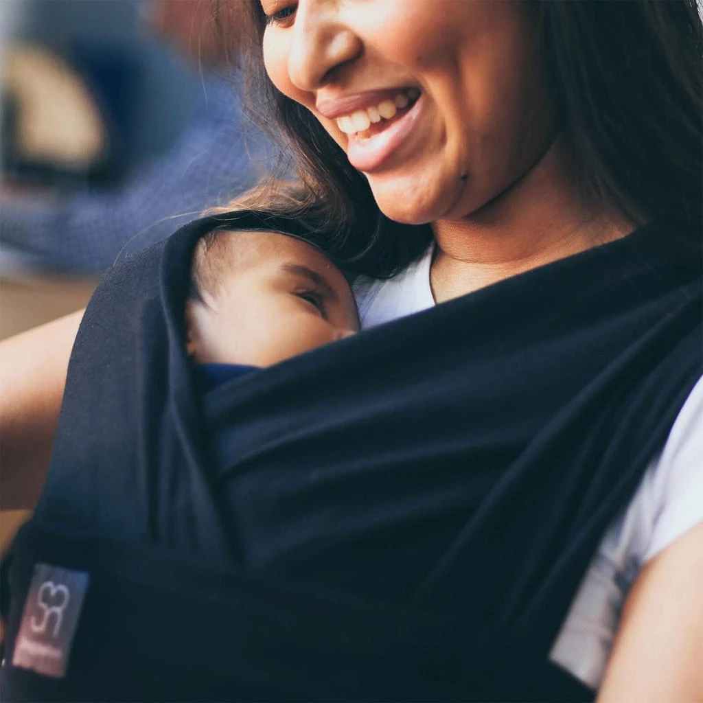 商品The Hut|Dreamgenii SnuggleRoo Baby Carrier - Black,价格¥216,第2张图片详细描述