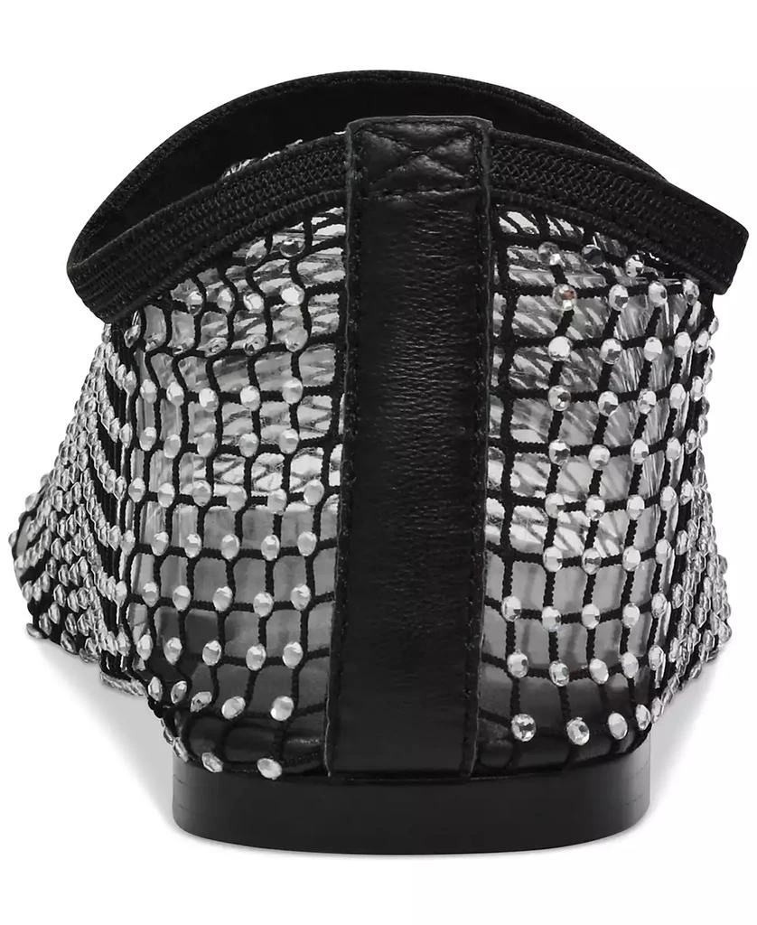 商品Steve Madden|Women's Mino Mesh Rhinestone Flats,价格¥737,第3张图片详细描述