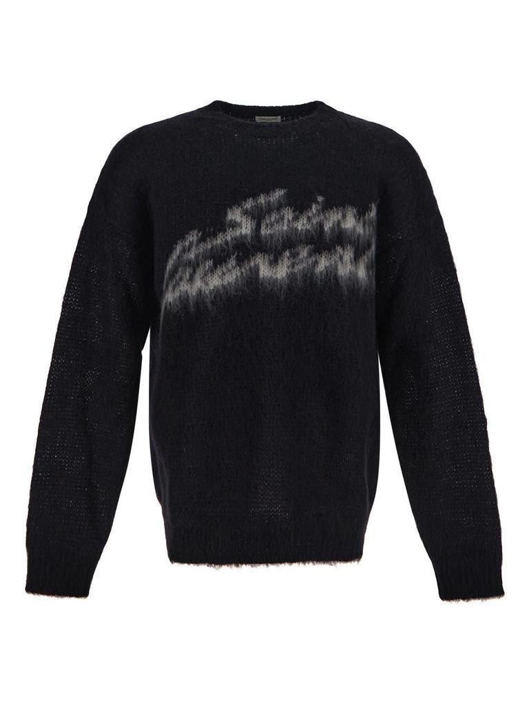 商品Yves Saint Laurent|Saint Laurent 90s Sweater In Mohair,价格¥6870,第1张图片