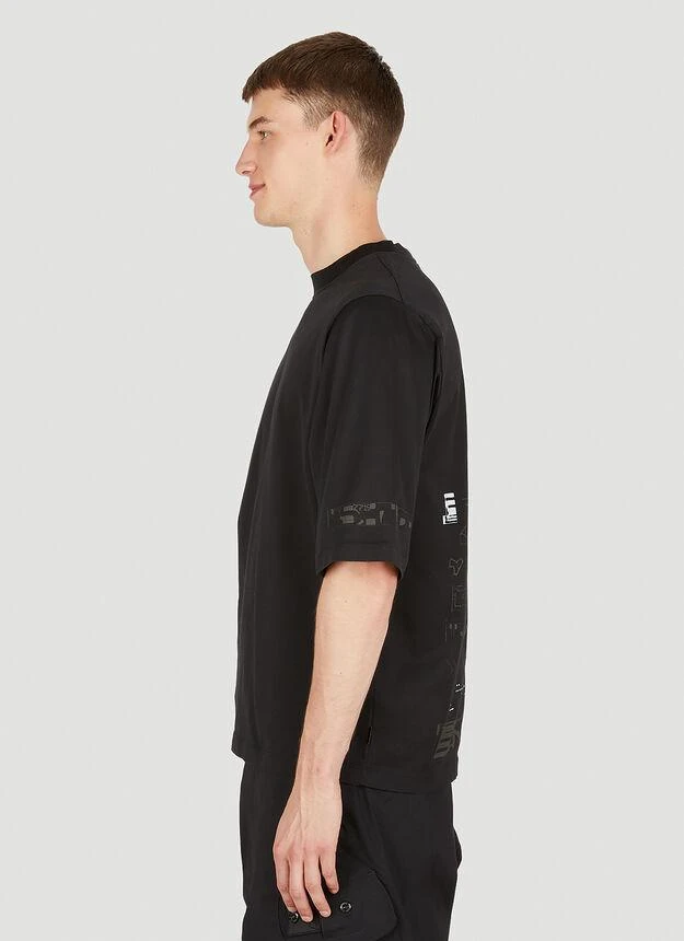 商品Stone Island|Chapter 1 T-Shirt in Black,价格¥881,第3张图片详细描述