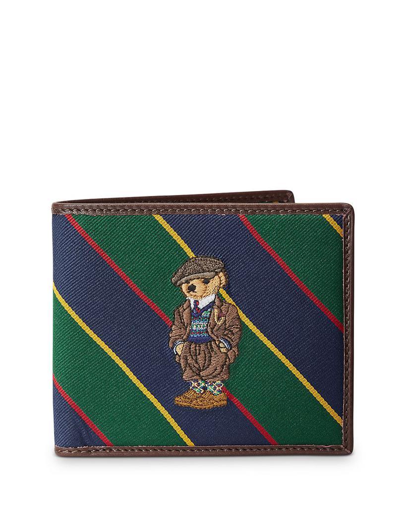 商品Ralph Lauren|Polo Bear Jacquard Billfold Wallet,价格¥1090,第1张图片
