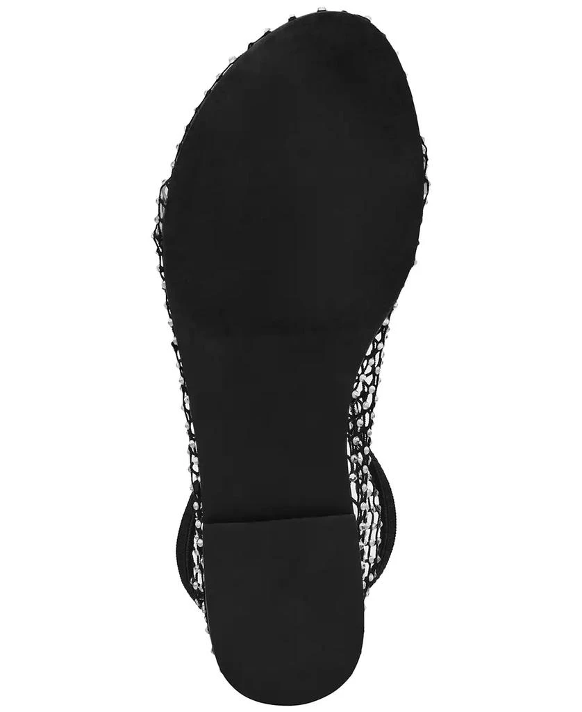 商品Steve Madden|Women's Mino Mesh Rhinestone Flats,价格¥737,第5张图片详细描述