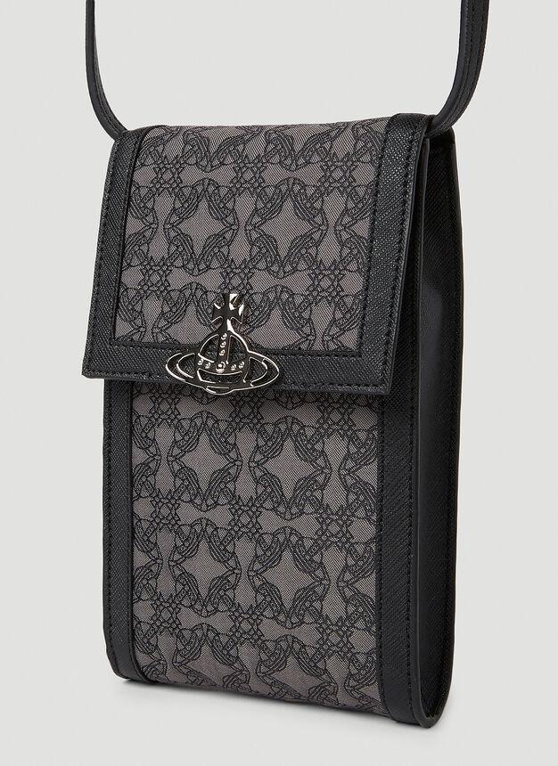Re-Jacquard Orborama Phone Crossbody Bag in Black商品第5张图片规格展示