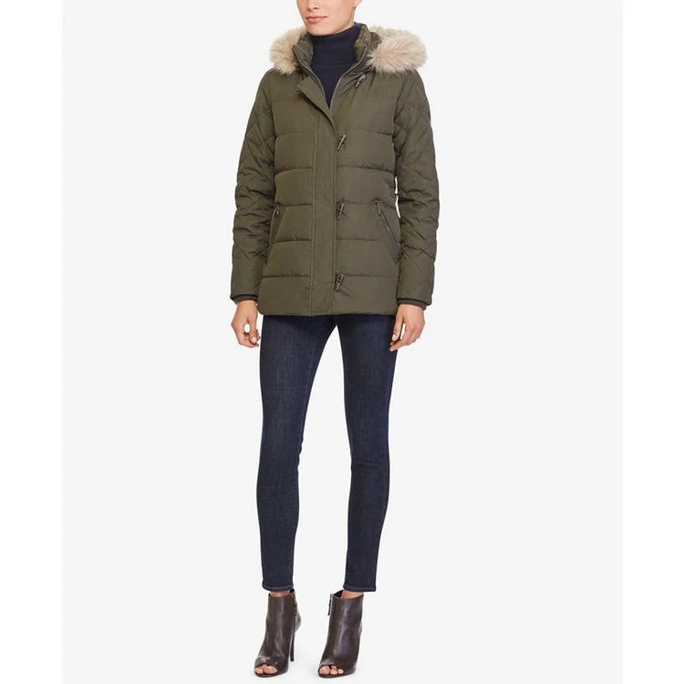 商品Ralph Lauren|Toggle Puffer Down Coat, Created for Macy's,价格¥898,第3张图片详细描述