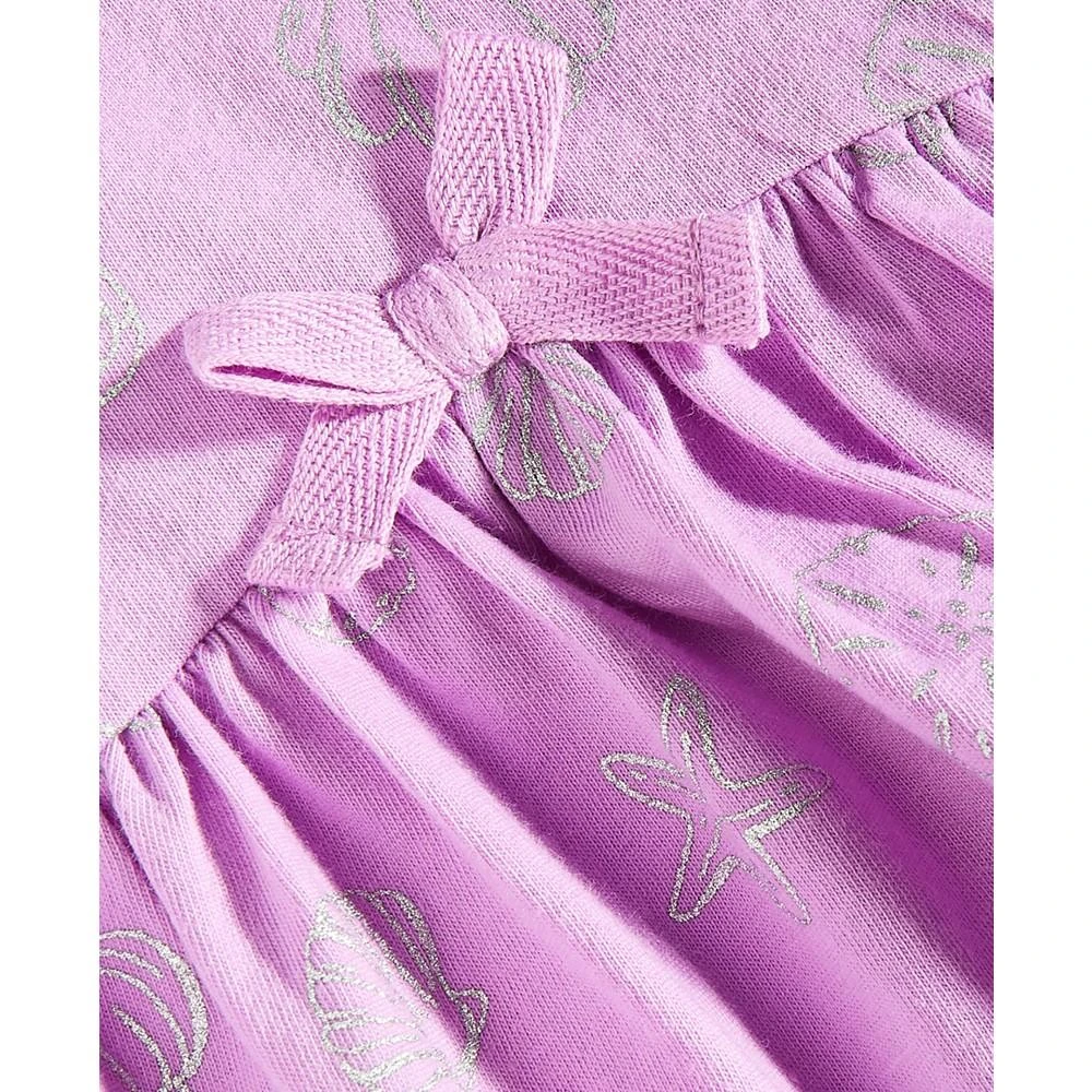 商品First Impressions|Baby Girls Tropical Beach-Print Dress, Created for Macy's,价格¥20,第3张图片详细描述